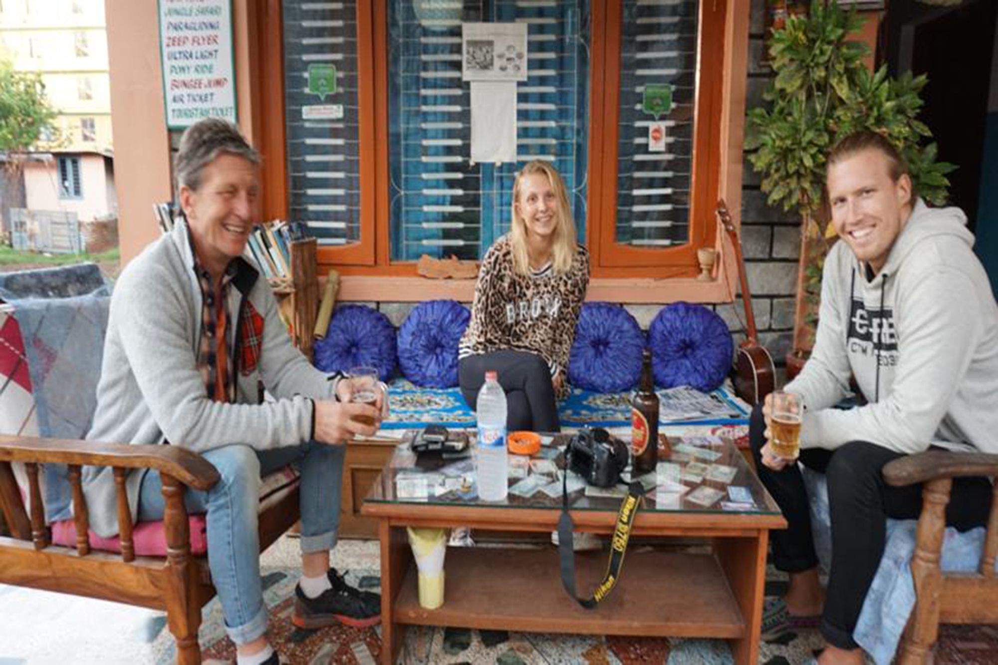Galaxy Inn Guest House Pokhara Bagian luar foto